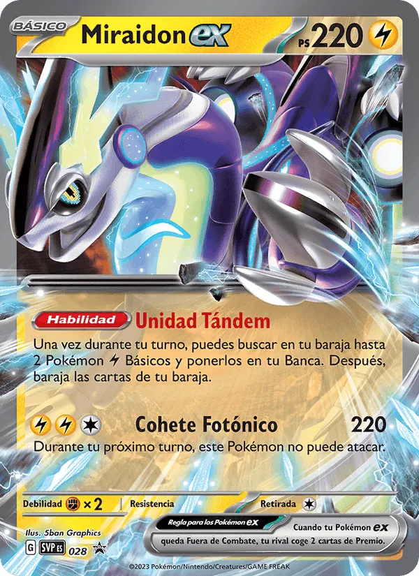 Miraidon ex · SVP Black Star Promos 028/225