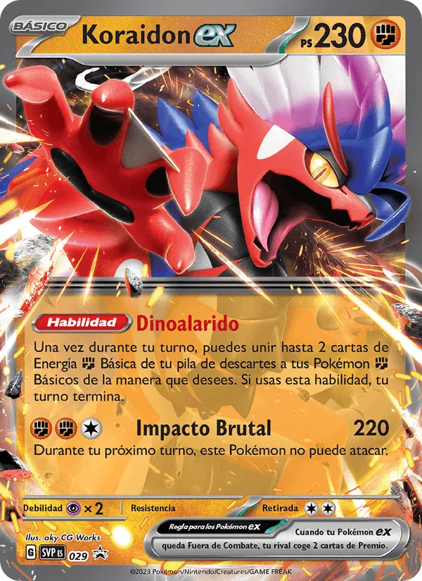 Koraidon ex · SVP Black Star Promos 029/225