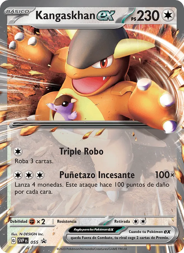 Kangaskhan ex · SVP Black Star Promos 055/225