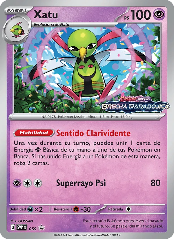 Xatu · SVP Black Star Promos 059/225
