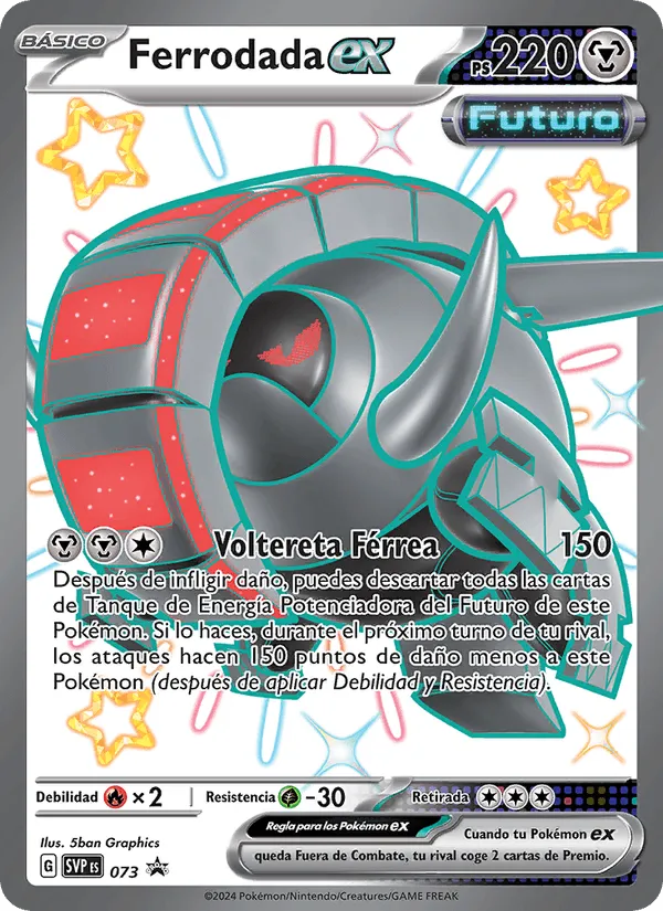 Ferrodada ex · SVP Black Star Promos 073/225