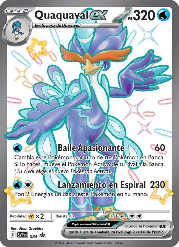 Quaquaval ex · SVP Black Star Promos 084/225