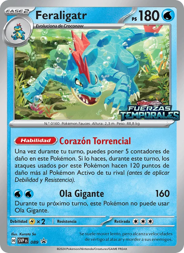 Feraligatr · SVP Black Star Promos 089/225