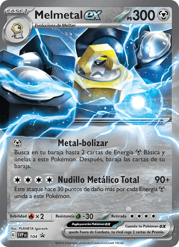 Melmetal ex · SVP Black Star Promos 104/225