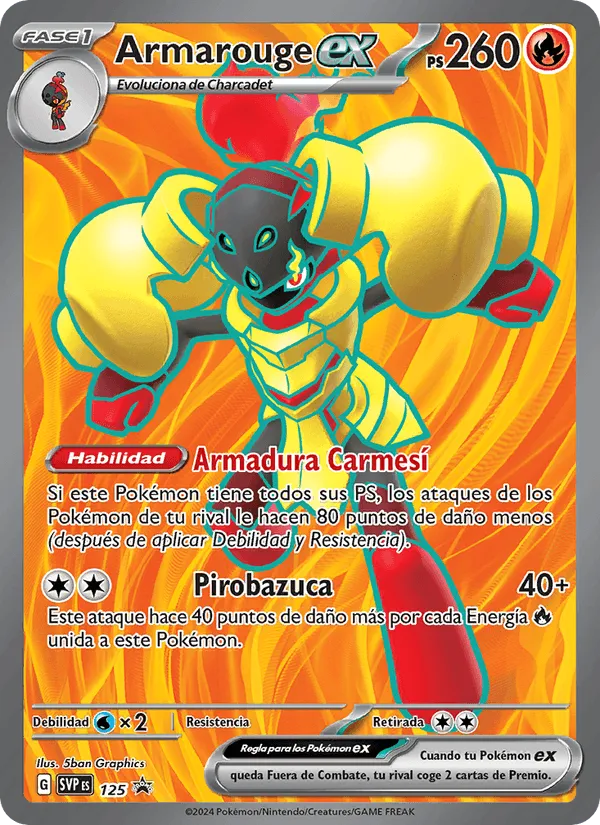 Armarouge ex · SVP Black Star Promos 125/225