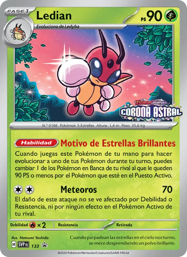 Ledian · SVP Black Star Promos 133/225