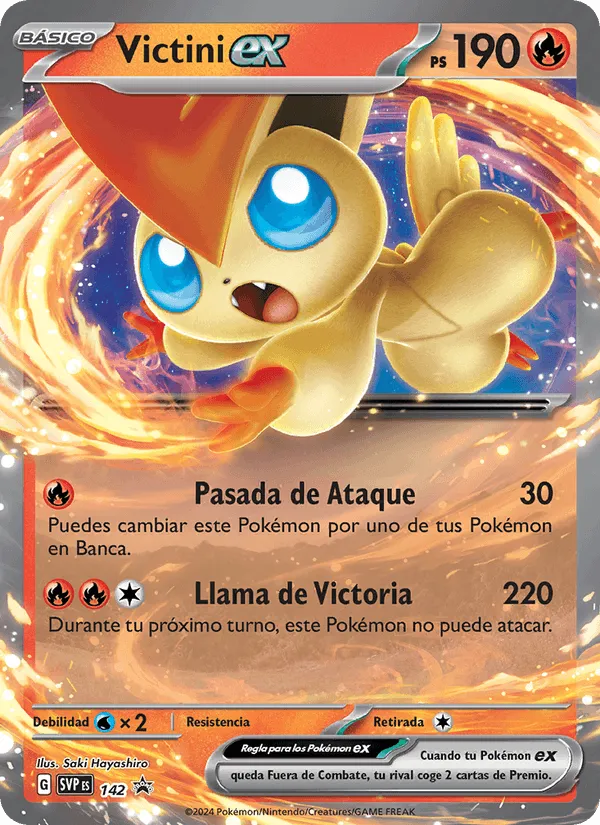 Victini ex · SVP Black Star Promos 142/225