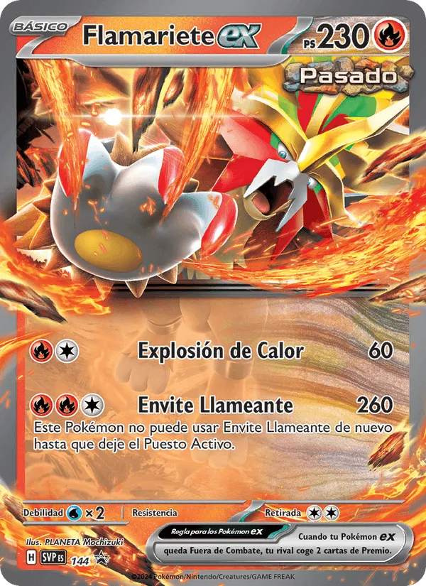 Flamariete ex · SVP Black Star Promos 144/225