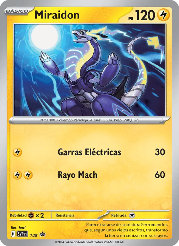 Miraidon · SVP Black Star Promos 148/225