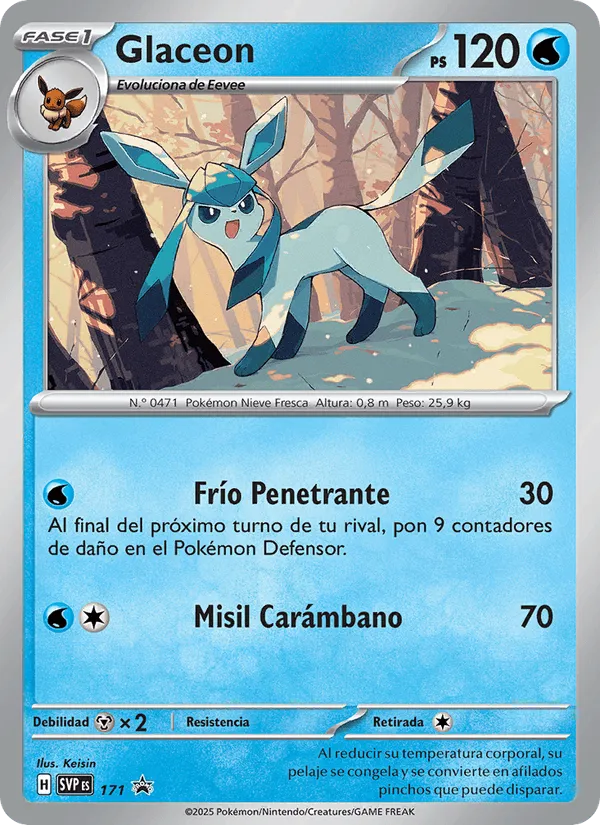 Glaceon · SVP Black Star Promos 171/225