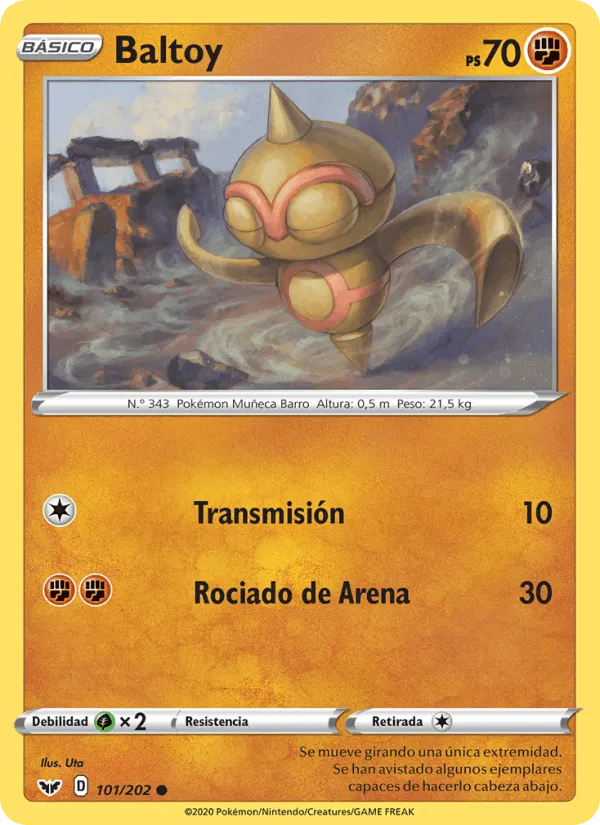 Baltoy · Espada y Escudo 101/202