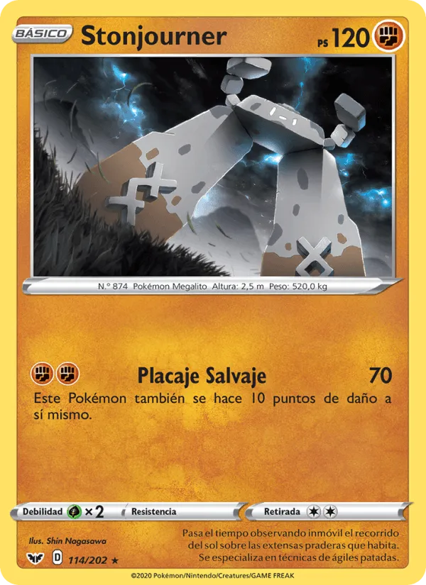 Stonjourner · Espada y Escudo 114/202