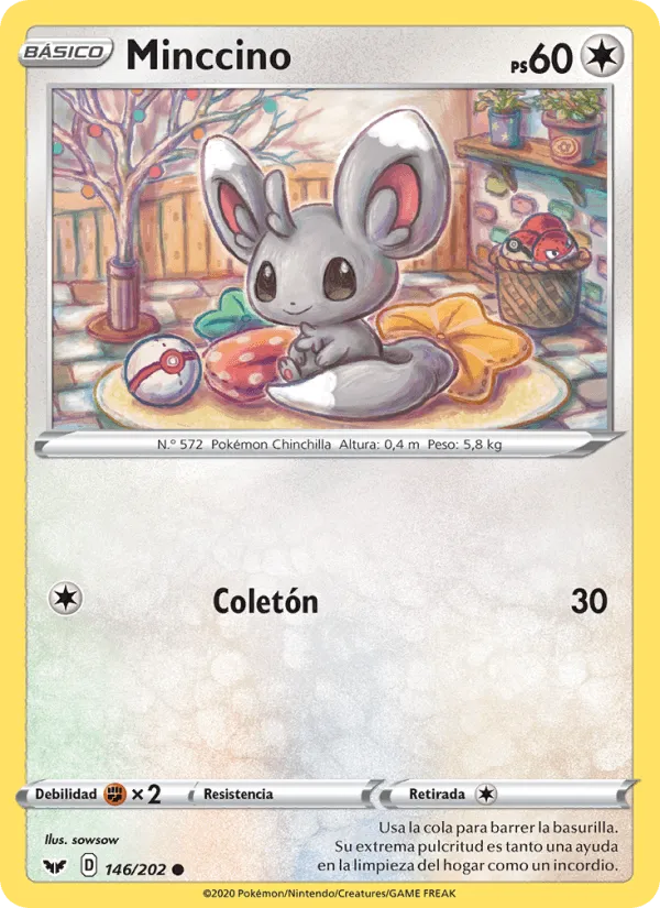 Minccino · Espada y Escudo 146/202