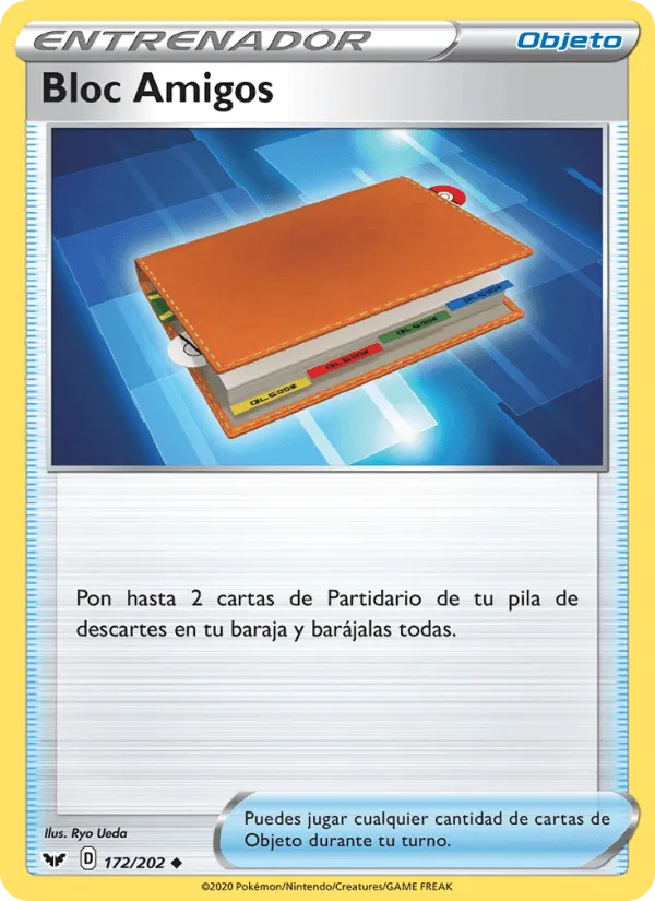 Bloc Amigos · Espada y Escudo 172/202