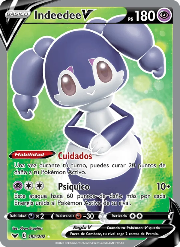 Indeedee V · Espada y Escudo 192/202
