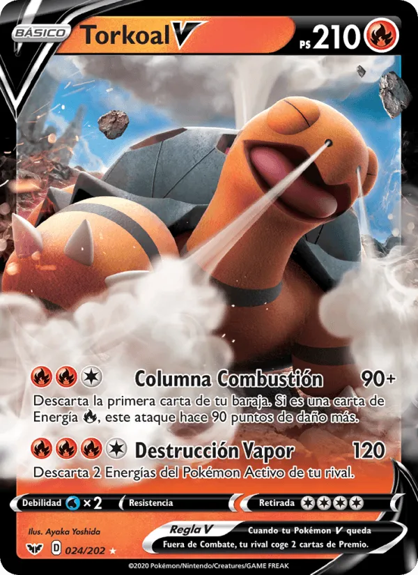 Torkoal V · Espada y Escudo 24/202