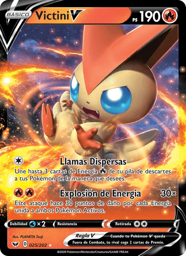 Victini V · Espada y Escudo 25/202