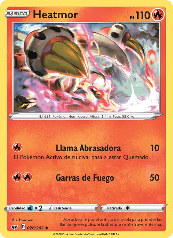 Heatmor · Espada y Escudo 26/202