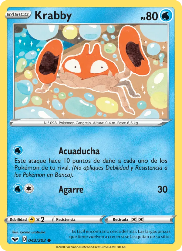 Krabby · Espada y Escudo 42/202