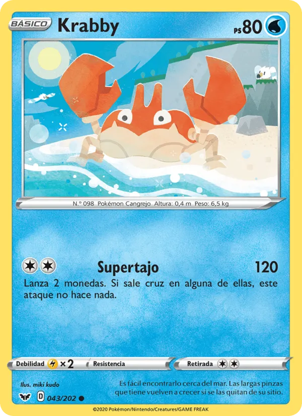 Krabby · Espada y Escudo 43/202