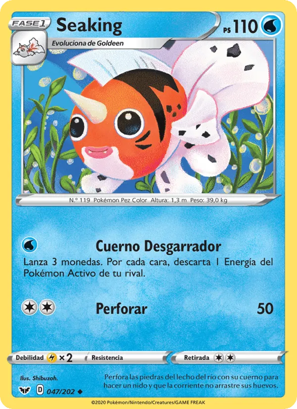 Seaking · Espada y Escudo 47/202