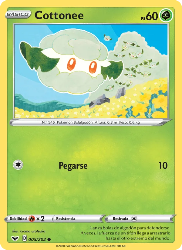 Cottonee · Espada y Escudo 5/202