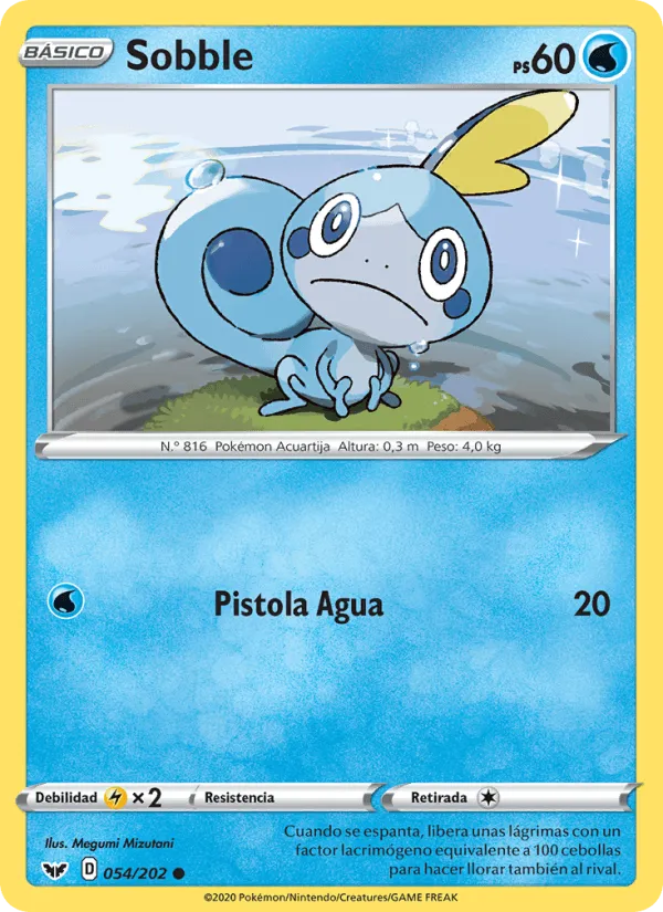 Sobble · Espada y Escudo 54/202