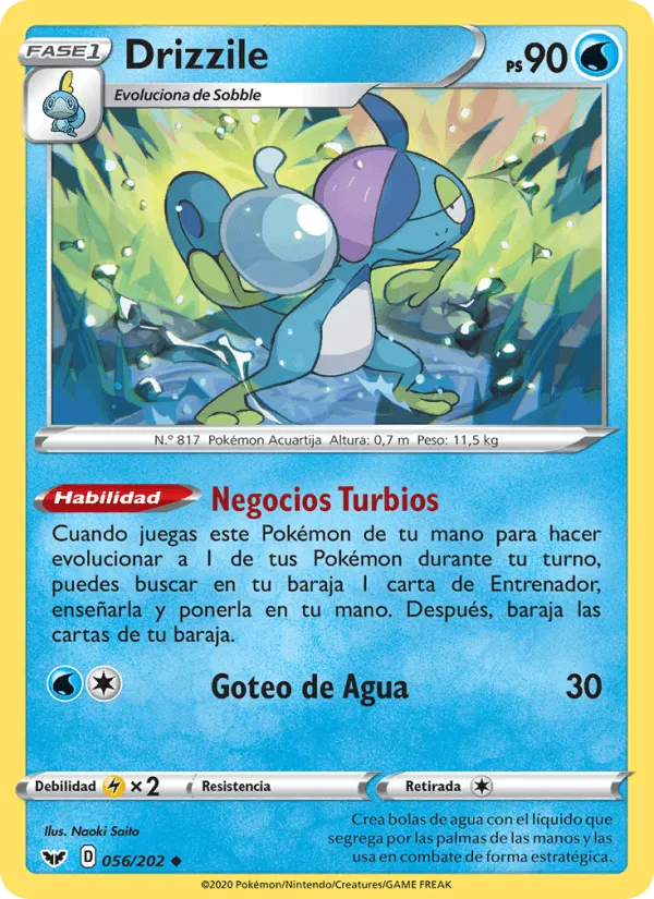 Drizzile · Espada y Escudo 56/202