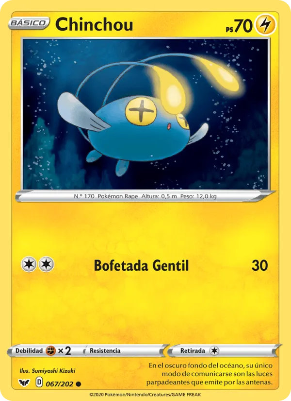Chinchou · Espada y Escudo 67/202