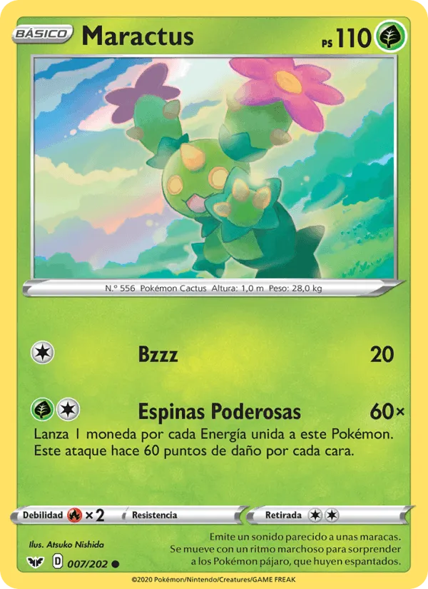Maractus · Espada y Escudo 7/202