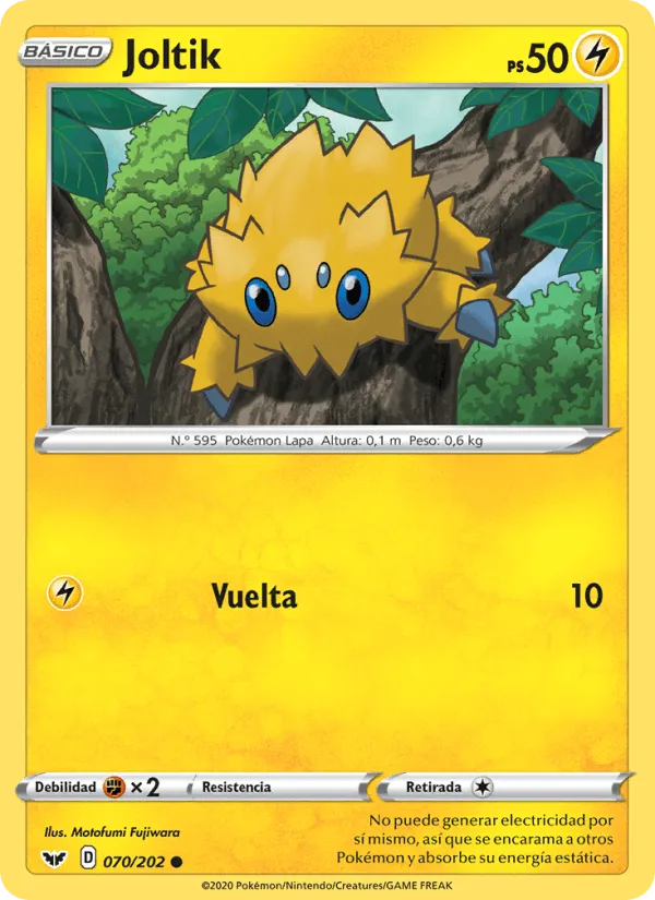Joltik · Espada y Escudo 70/202