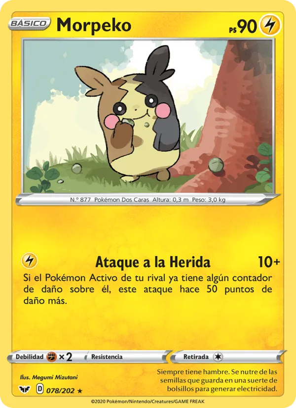 Morpeko · Espada y Escudo 78/202
