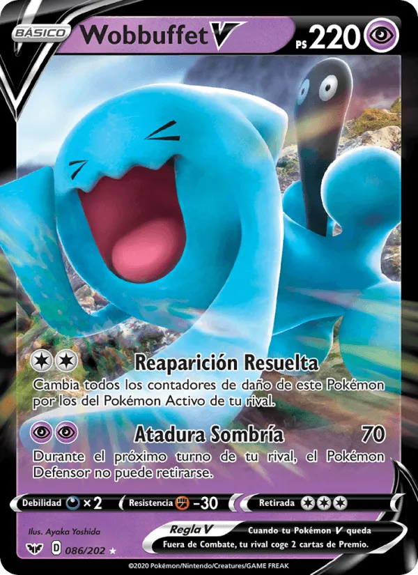 Wobbuffet V · Espada y Escudo 86/202