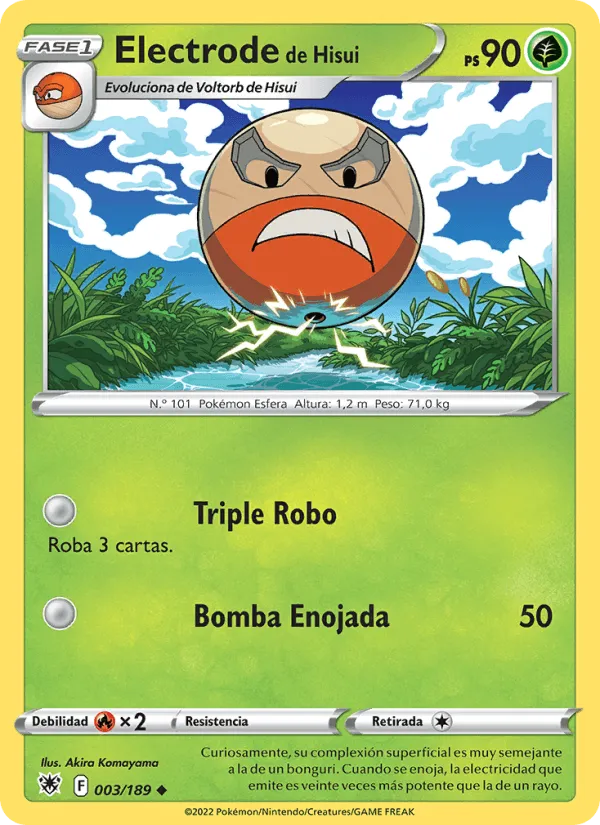 Electrode de Hisui · Resplandor Astral 003/189