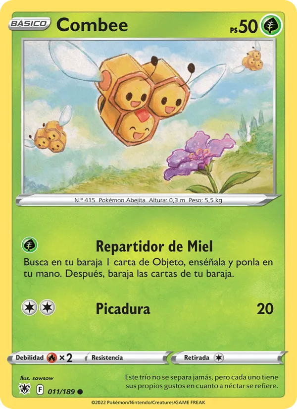 Combee · Resplandor Astral 011/189