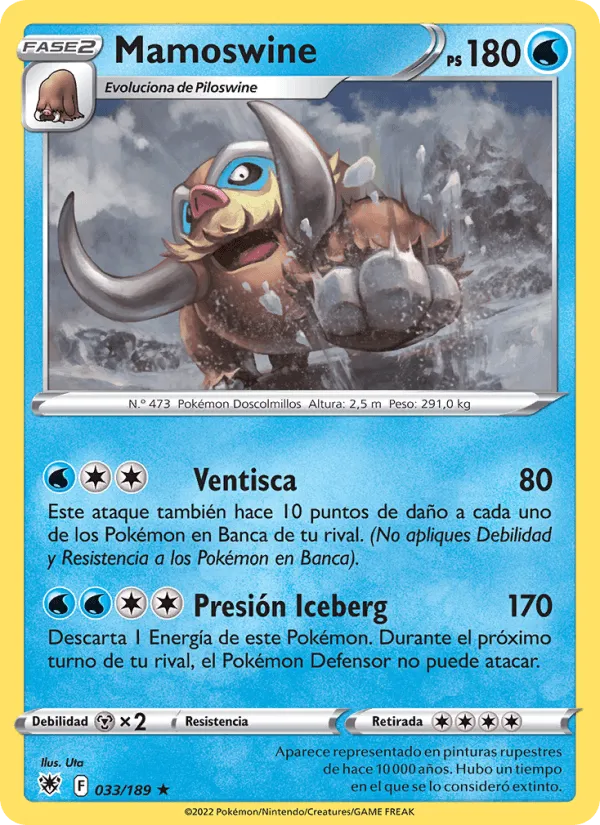 Mamoswine · Resplandor Astral 033/189
