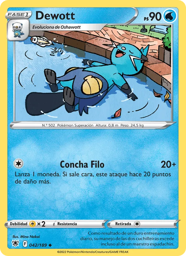 Dewott · Resplandor Astral 042/189
