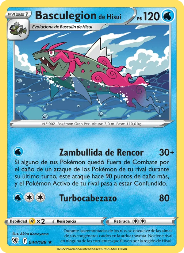 Basculegion de Hisui · Resplandor Astral 044/189