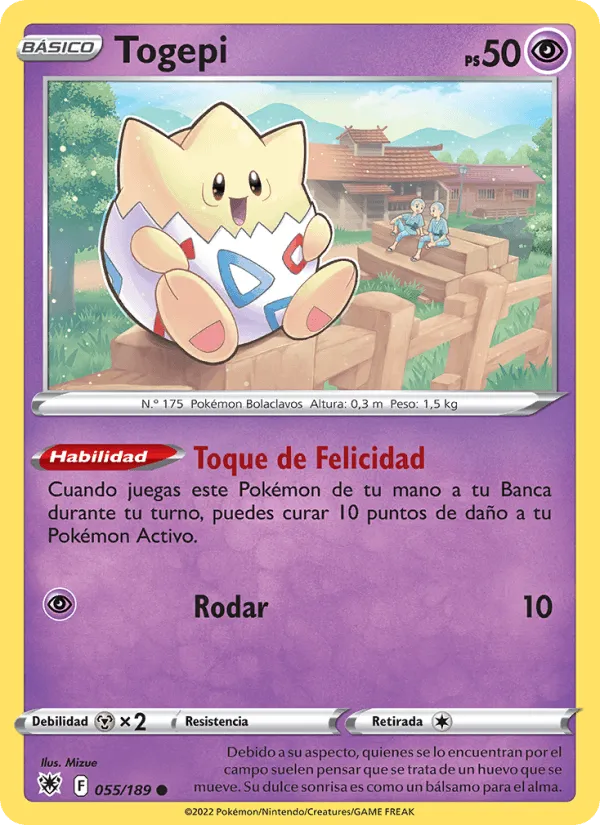 Togepi · Resplandor Astral 055/189