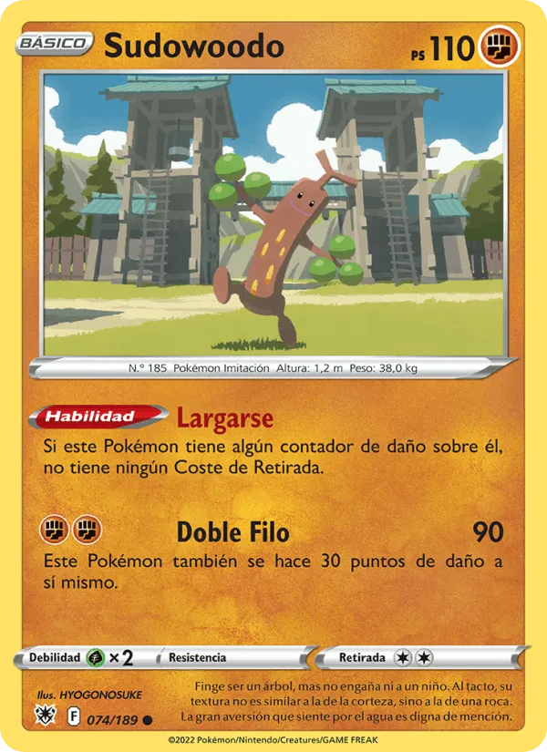 Sudowoodo · Resplandor Astral 074/189