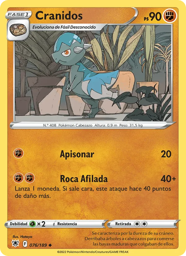 Cranidos · Resplandor Astral 076/189