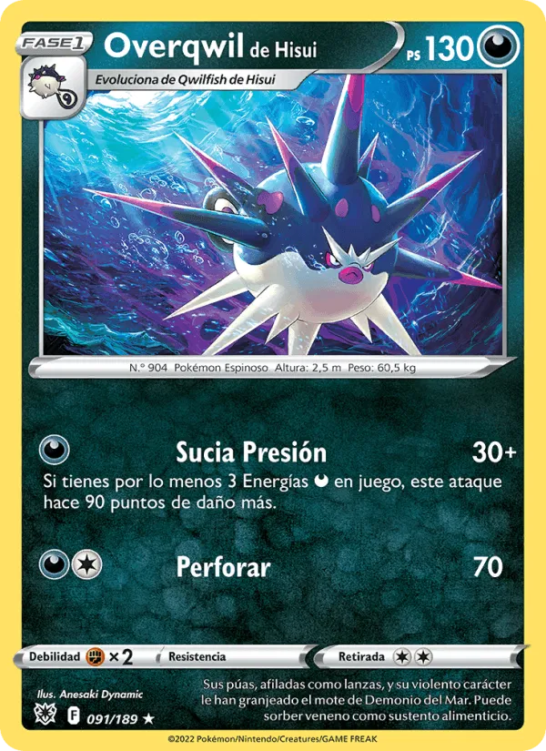 Overqwil de Hisui · Resplandor Astral 091/189