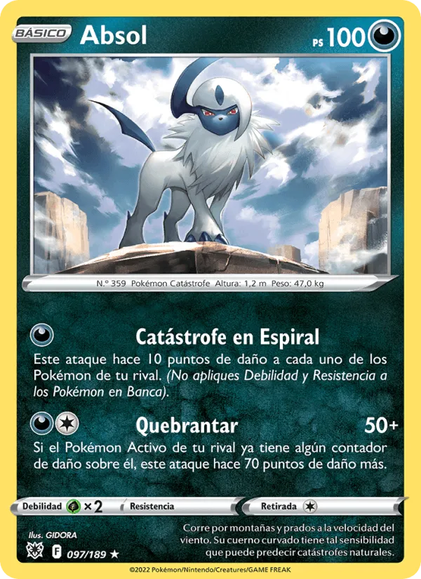 Absol · Resplandor Astral 097/189