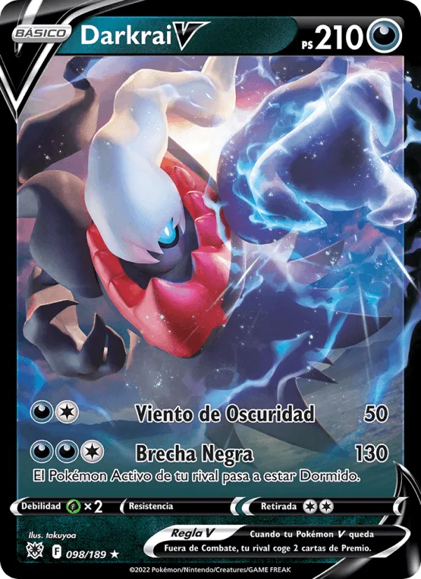 Darkrai V · Resplandor Astral 098/189