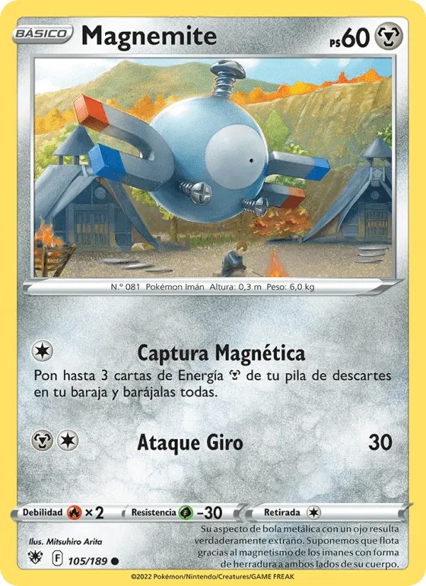Magnemite · Resplandor Astral 105/189