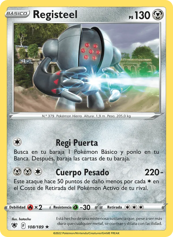 Registeel · Resplandor Astral 108/189