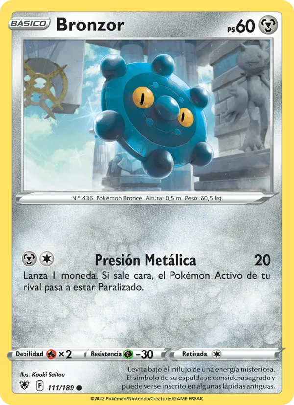 Bronzor · Resplandor Astral 111/189