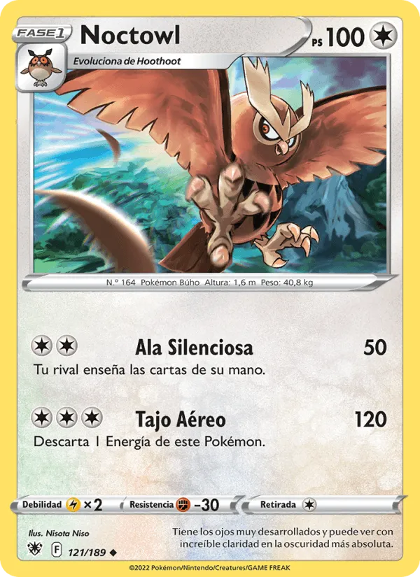 Noctowl · Resplandor Astral 121/189