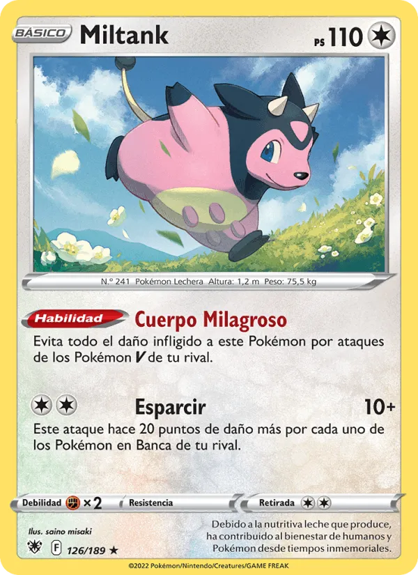 Miltank · Resplandor Astral 126/189