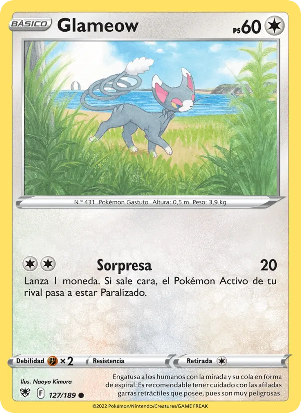 Glameow · Resplandor Astral 127/189